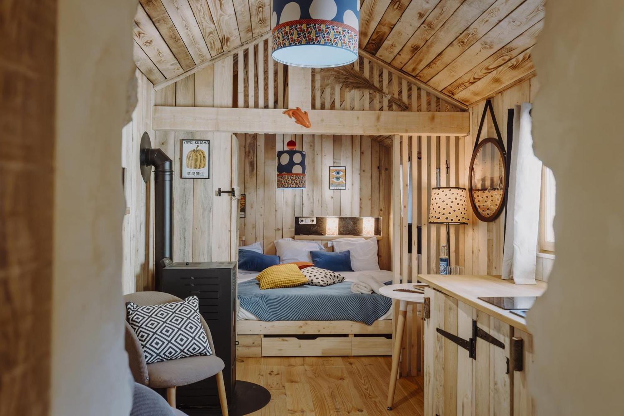 Les Cabanes Du Dauphine Et Logis A La Ferme Gap Quarto foto